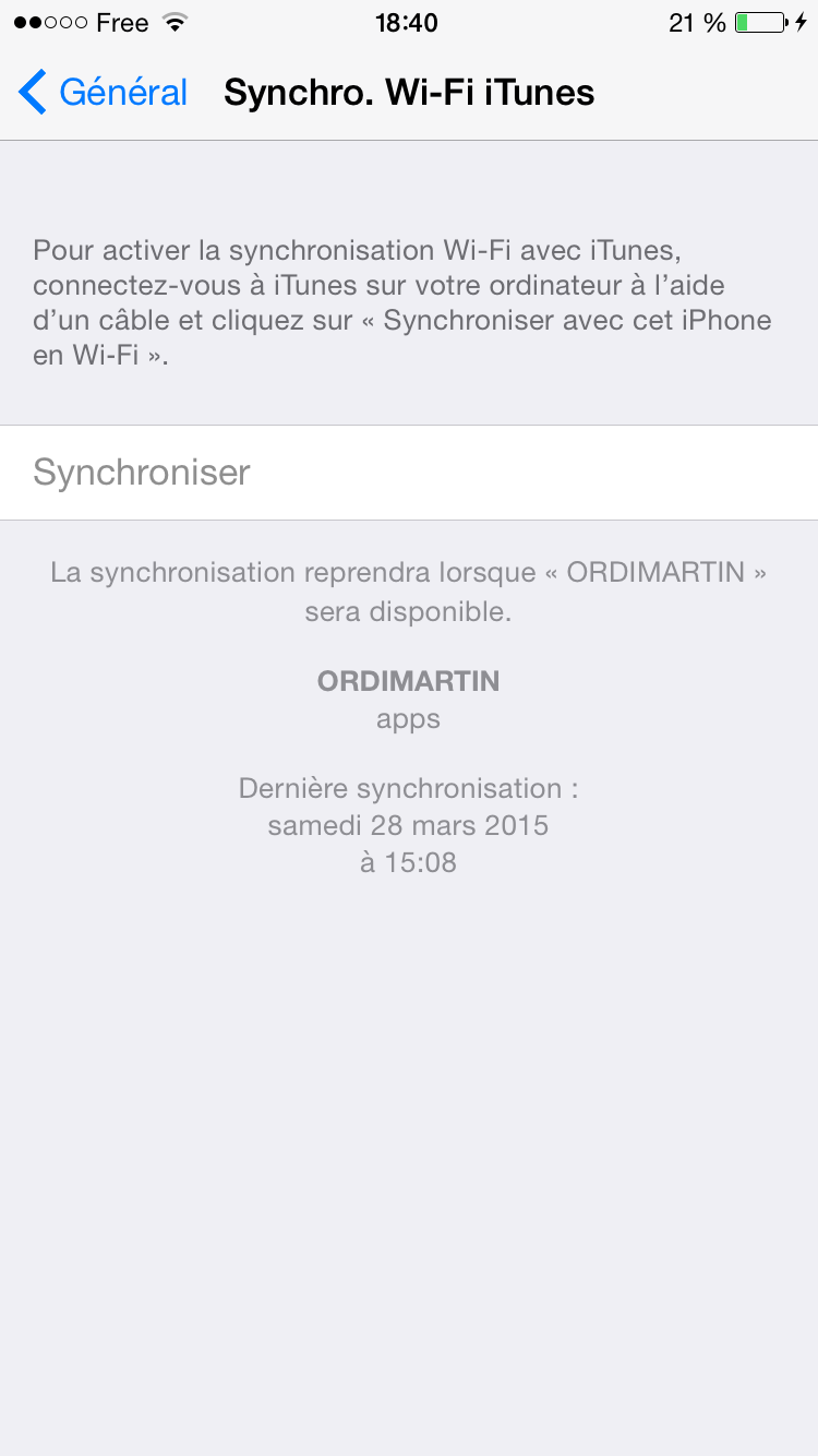 Comment Synchroniser Son Iphone Sans Utiliser Le Cable Usb