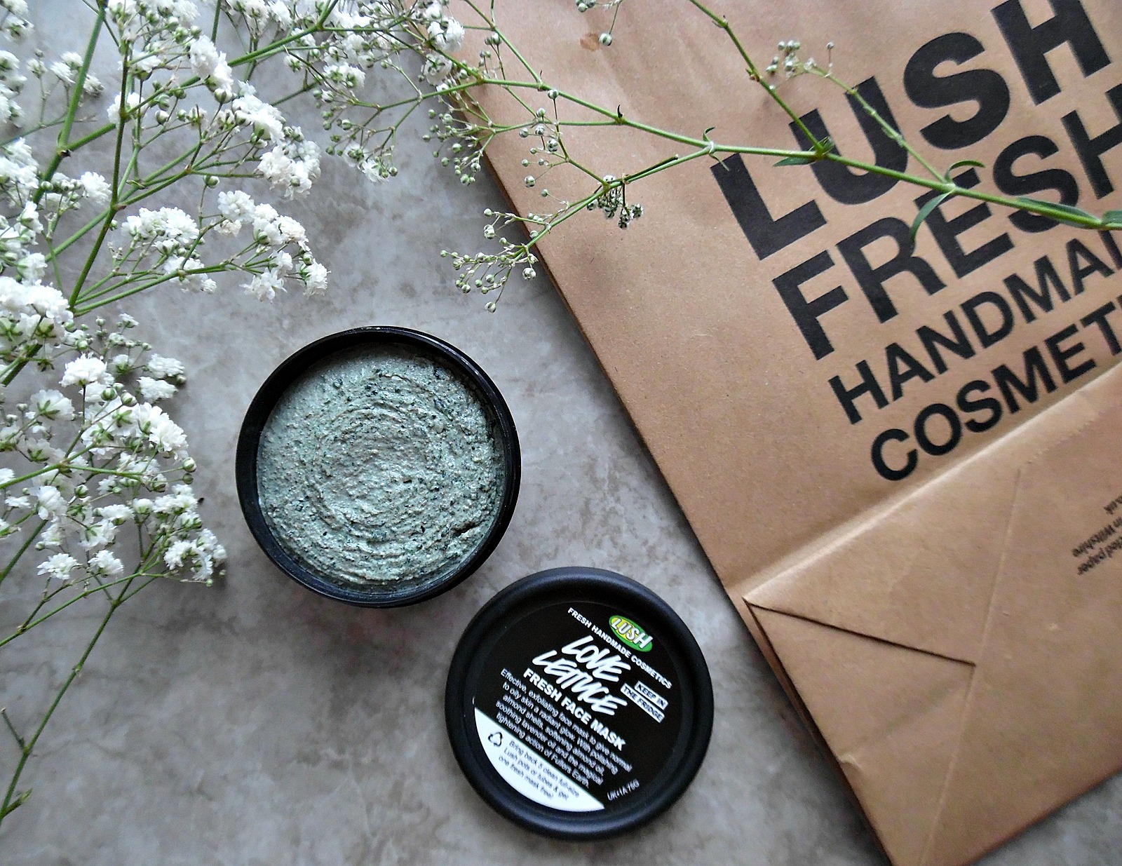 Cyber Mermaids Lush Love Lettuce Face Mask