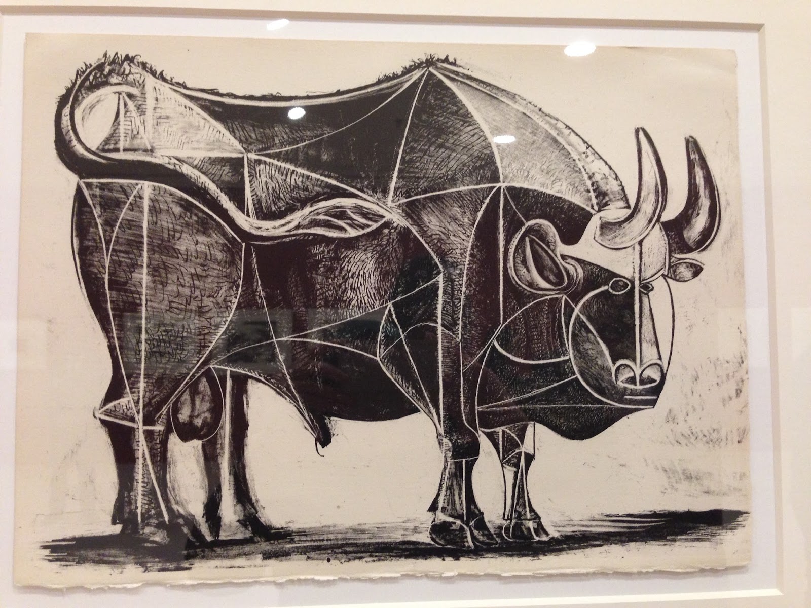 Картины пикассо бык