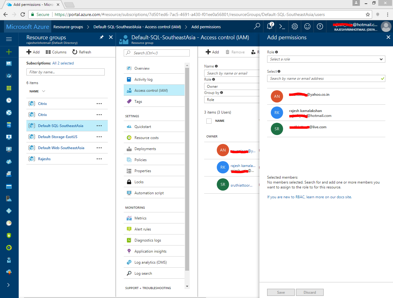 Rajesh Kamalakshan: Managing Azure Subscriptions and Access Rights
