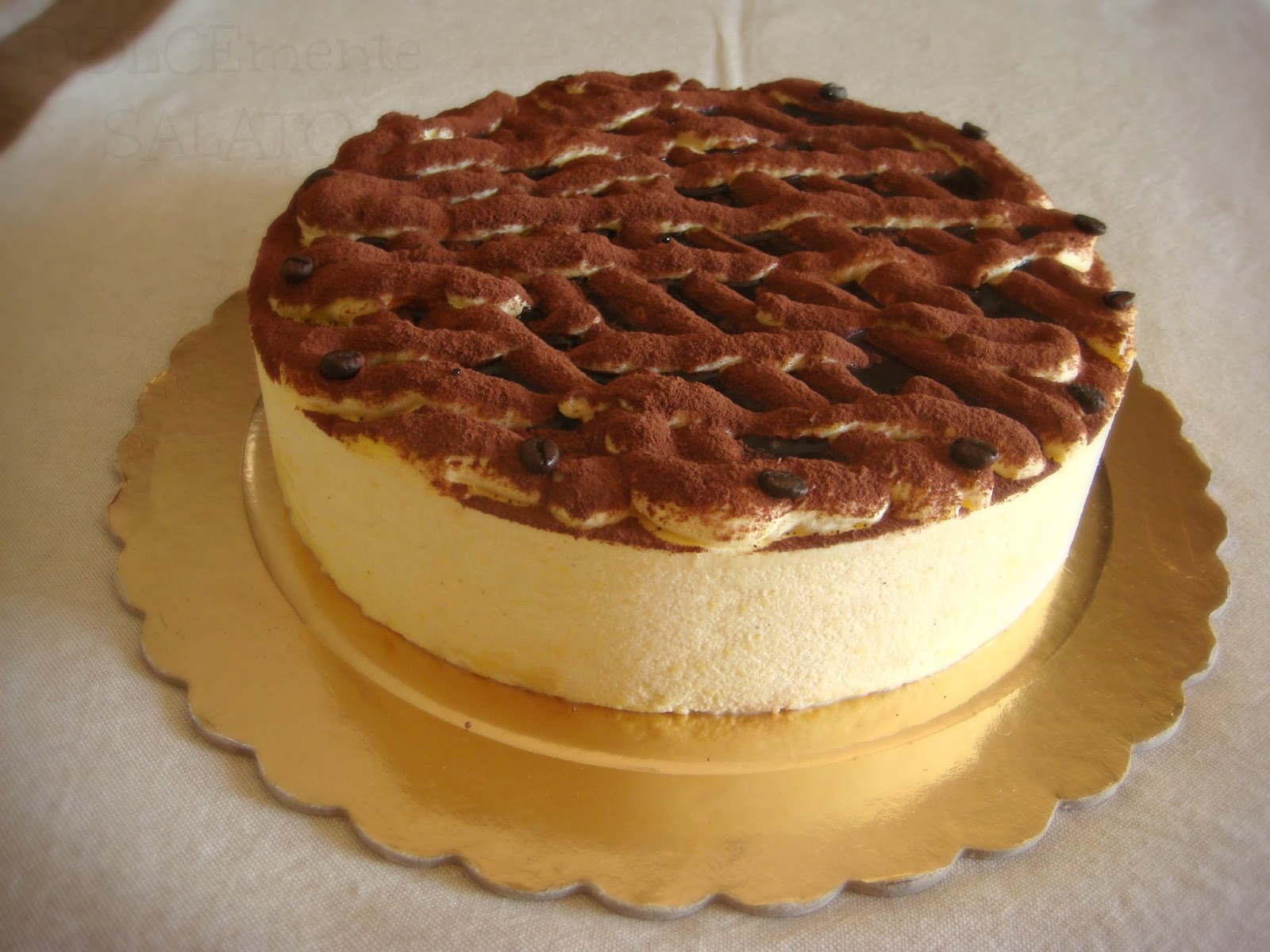 DOLCEmente SALATO: Torta tiramisù