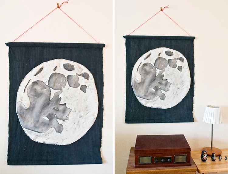 DIY Moon Wall Hanging 10111