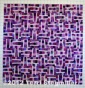 Purple Quilt Top. Well here it is! The 81 blocks all stitched into a quilt . (purple baby quilt)