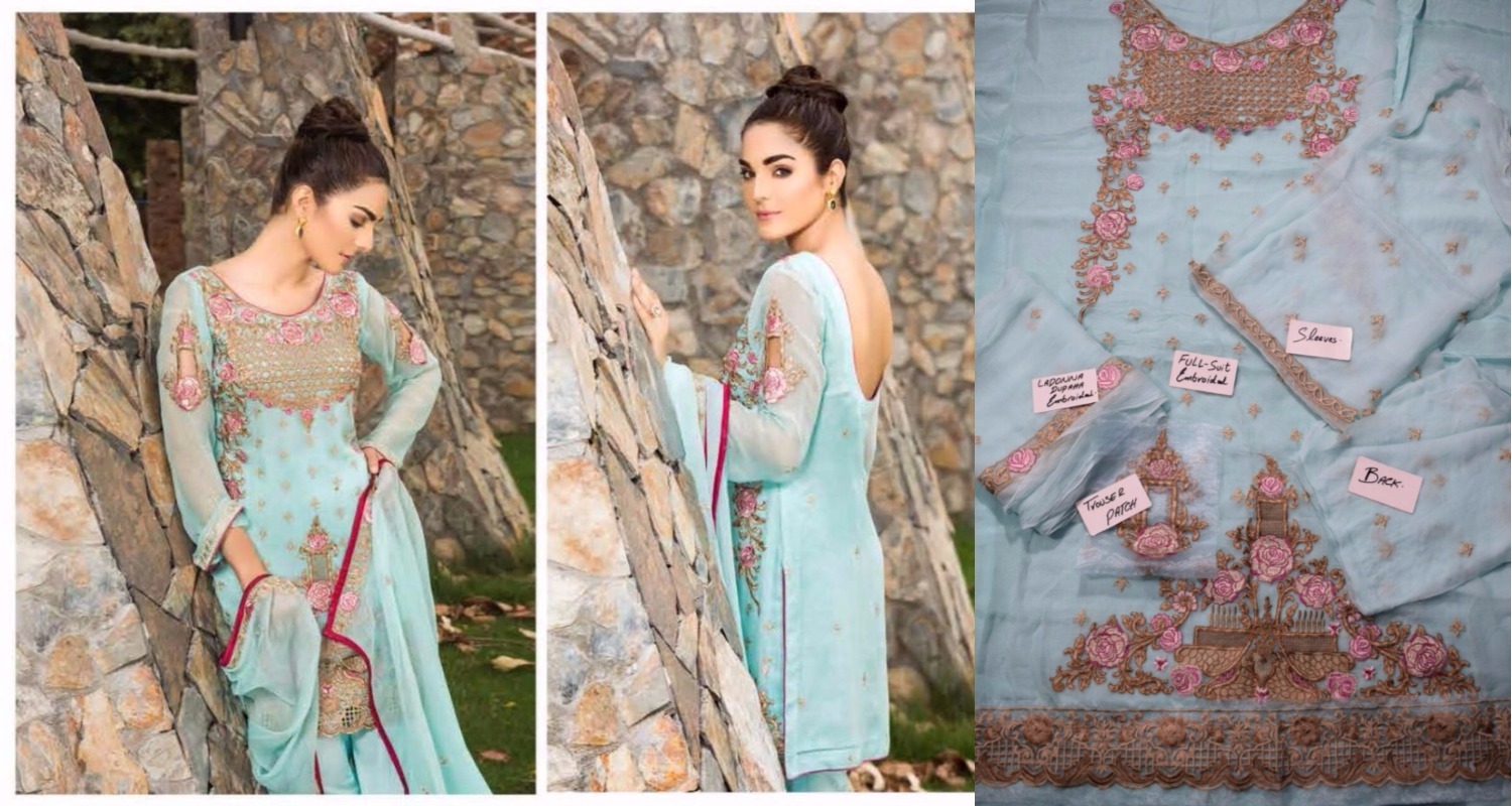 chiffon suits with price