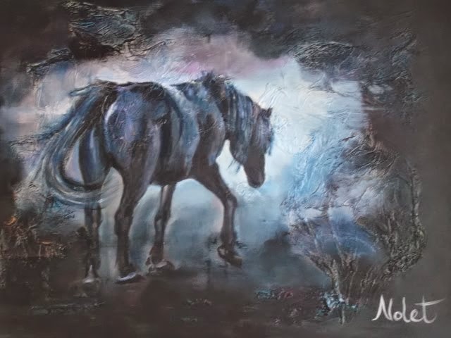 Le cheval noir