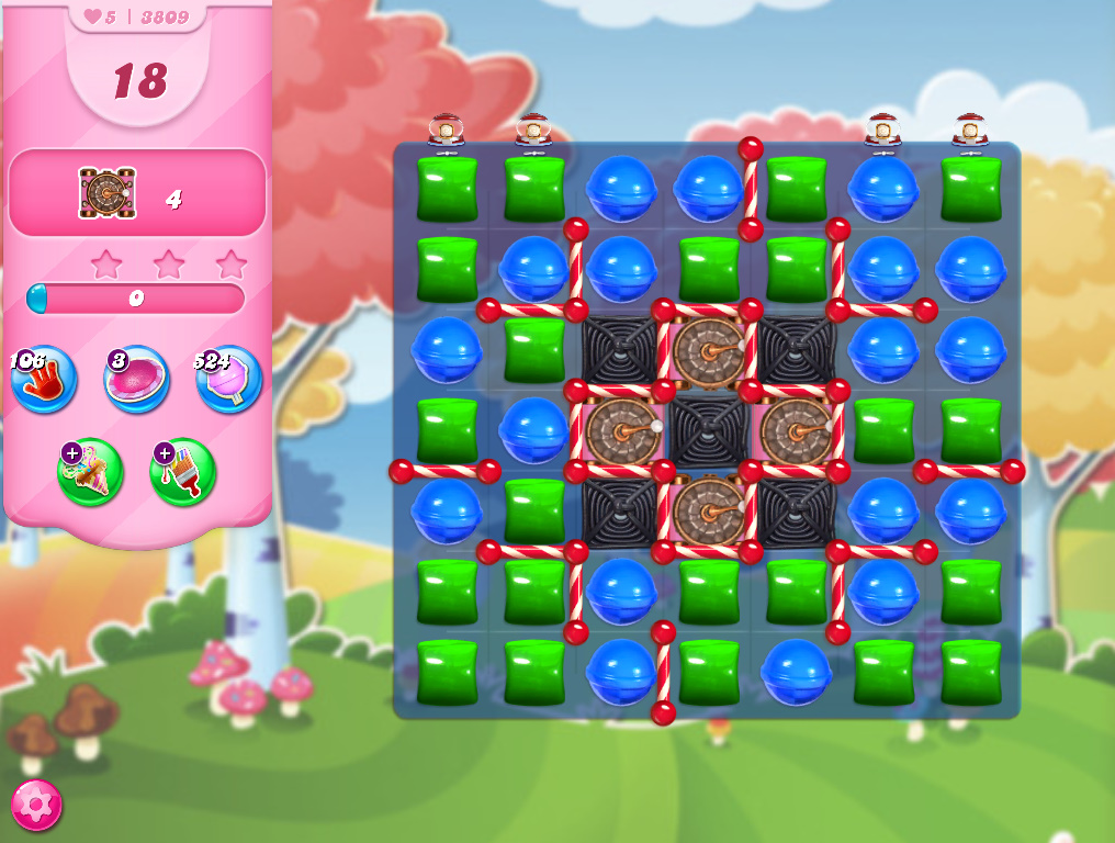 Candy Crush Saga level 3809