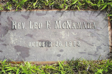 Father McNamara's grave site