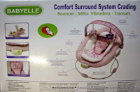 Baby Bouncer BabyElle BE6081 Comfort Surround System Cradling