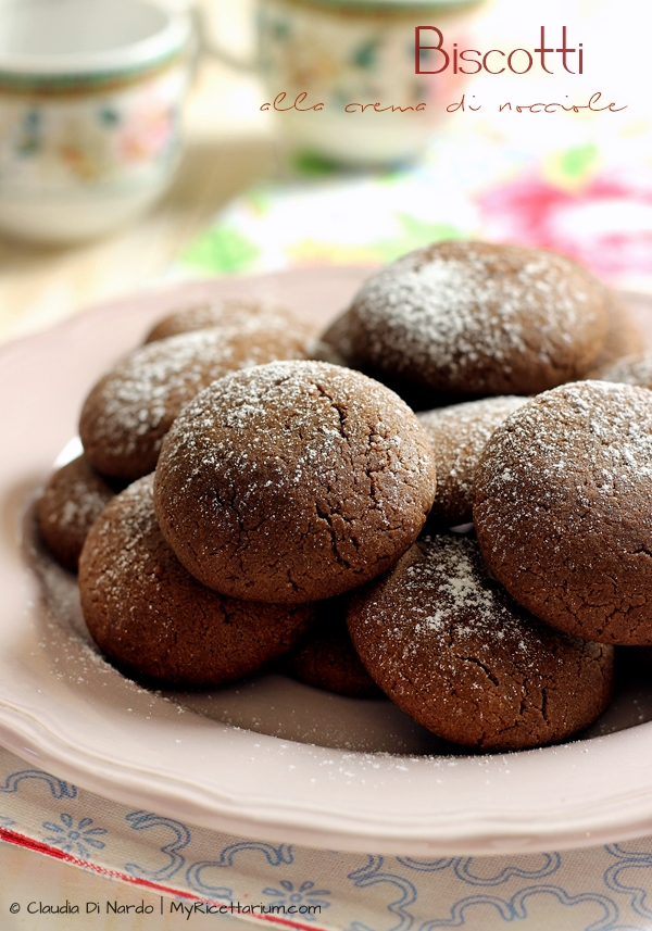 biscotti alla crema di nocciole