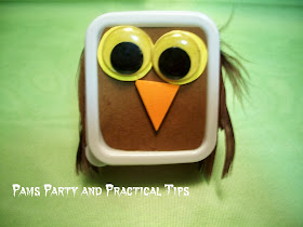 How to make an owl Halloween treat box perfect for a class party 