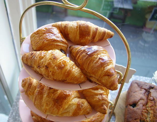 Chez Mademoiselle, Prahran, croissants