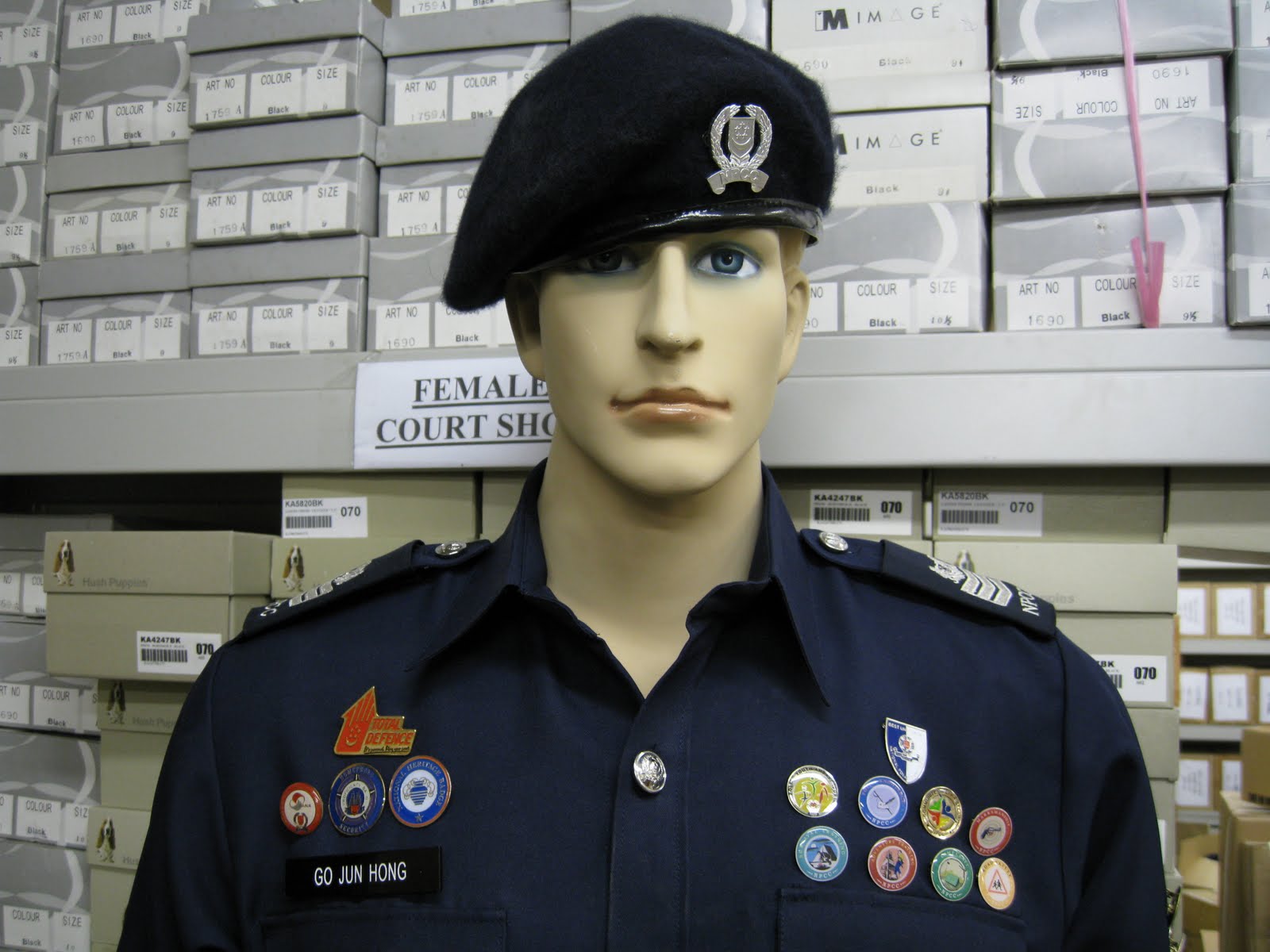 bottle NPCC uniform
