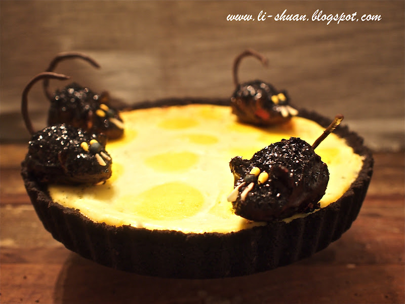 Helena's Kitchen 当老鼠爱上Oreo芝士蛋糕（Creepy Critter Cheesecake）