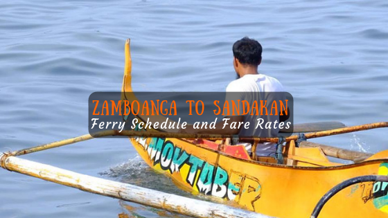 Zamboanga to Sandakan Ferry Schedule