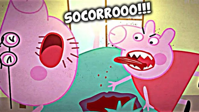 Los sádicos videos de "Peppa pig" y otras copias de dibujos animados que escandalizan a los niños en YouTube