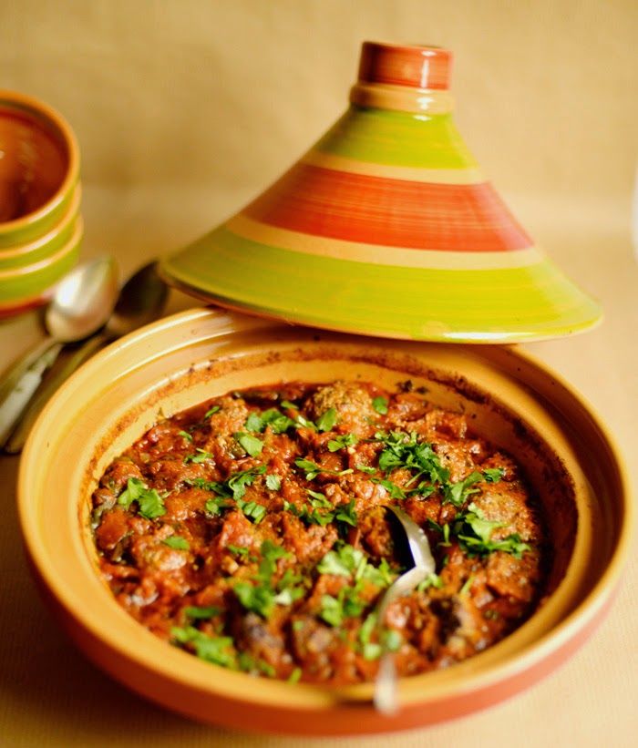 Lemon & Vanilla Kefta tagine / Tagine kefta.