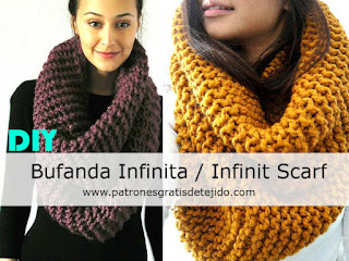 25 Tutoriales de bufandas y gorros en