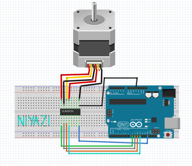 #12 Arduino ile Step Motor Kontrolü