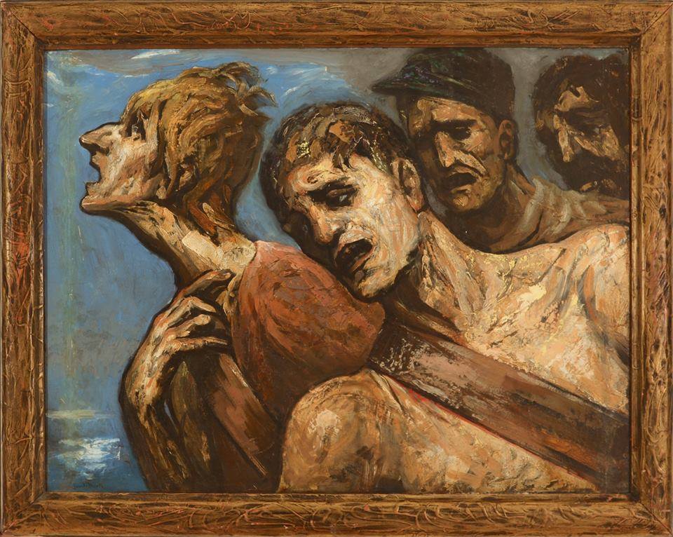 مقالات صحفية الكاتبة بشرى بن فاطمة لأعمال مجموعة فرحات الفن من أجل الانسانية الرمزية في التعبير الفني تجربة الفنان التشكيلي الأمريكي كلود باك