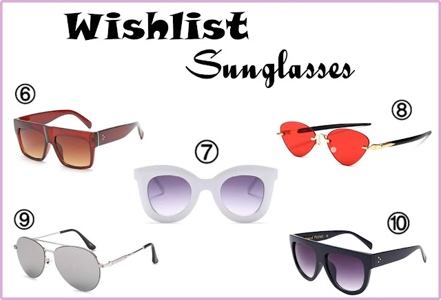 Wishlist Zaful: Sunglasses Wishlist Zaful: Sunglasses