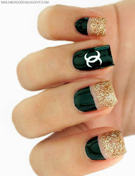 chanel coco nail tutorial nails