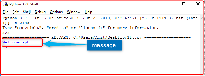 How to Run Python Using IDLE IDE - Dot Net Techpoint