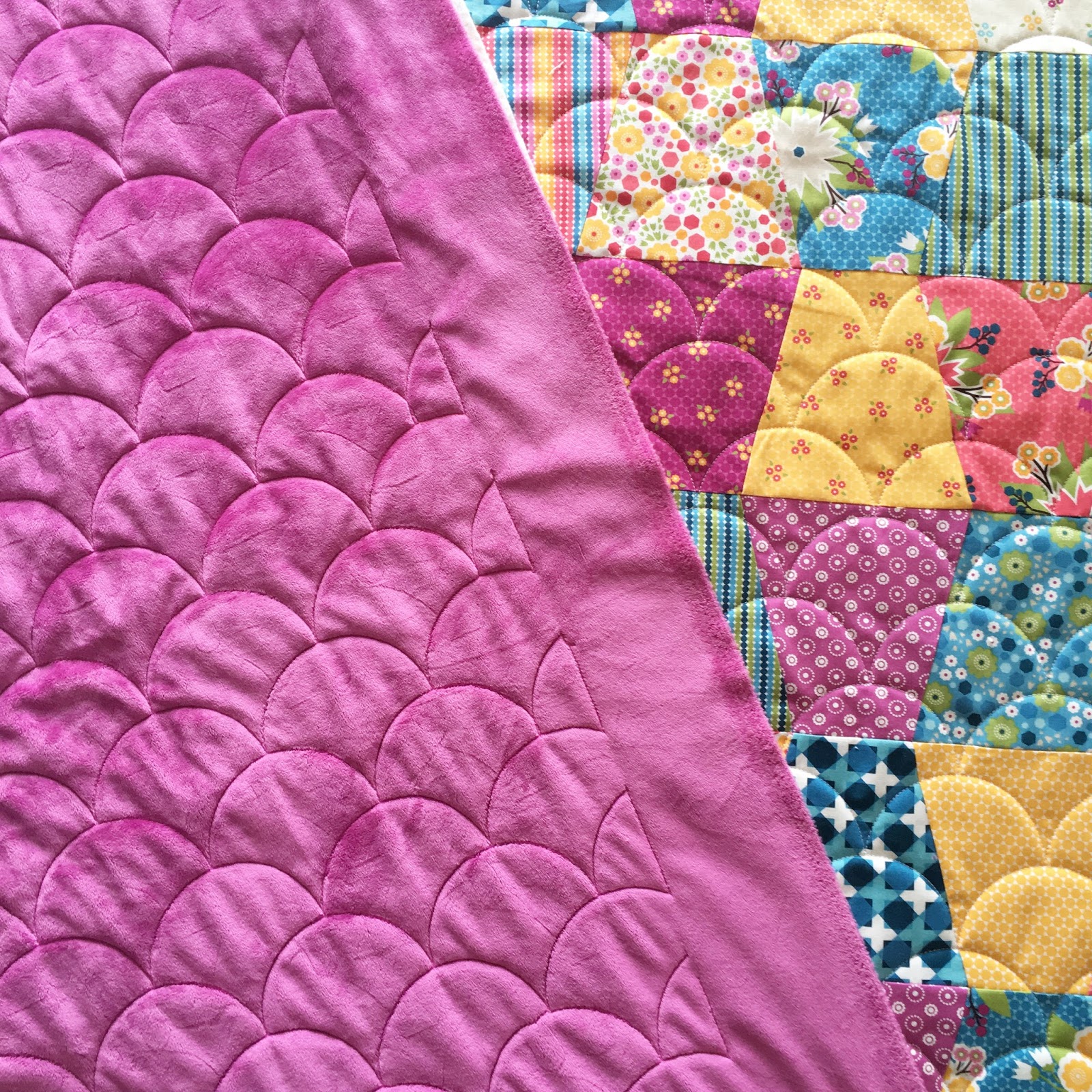 Quilting It Clamshell longarm quilting, with no computer!