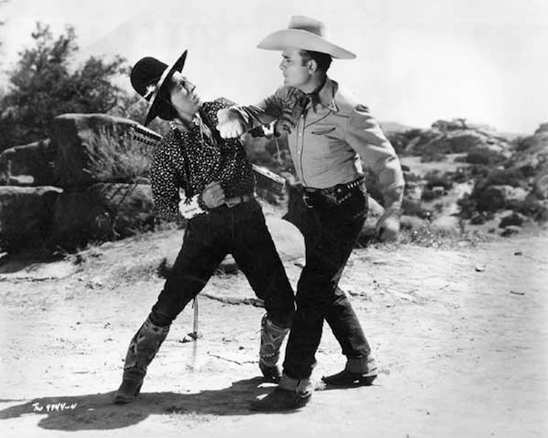 A drifting cowboy: Reel Cowboys of the Santa Susanas -- Whip Wilson