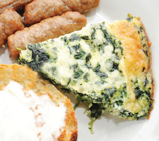 Crustless Spinach Quiche recipe -Taste USA