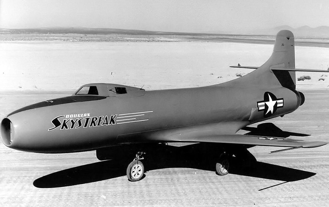 FDRA Fuerza Aérea Avión experimental Douglas D5581 Skystreak