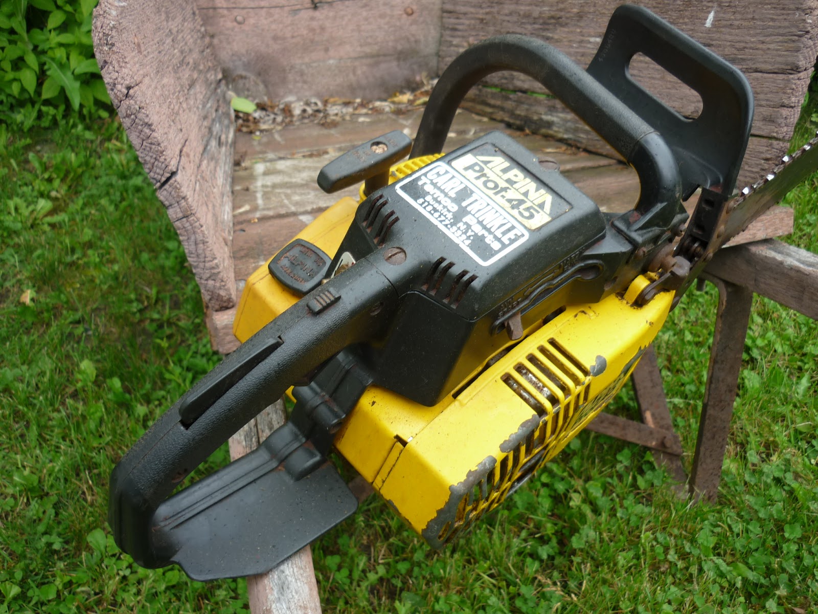 VINTAGE CHAINSAW COLLECTION ALPINA PRO 45.