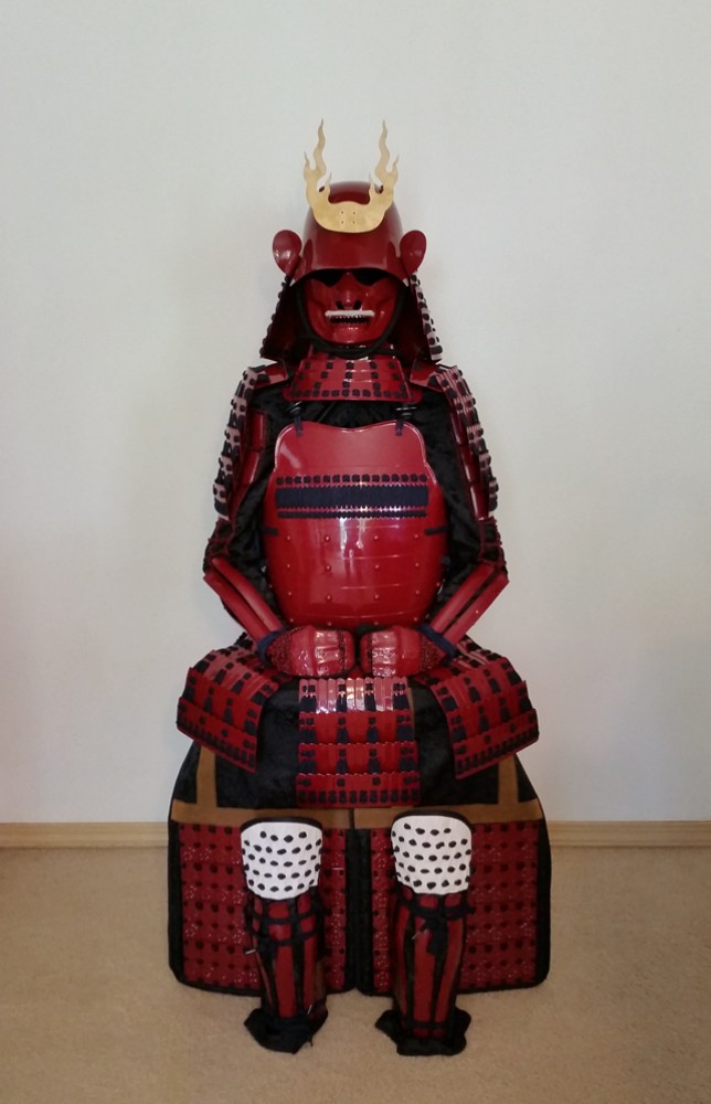WAB Corner Samurai Armor Display Stand for 20