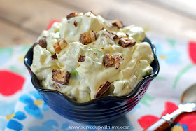 Snickers Apple Salad recipe from Served Up With Love