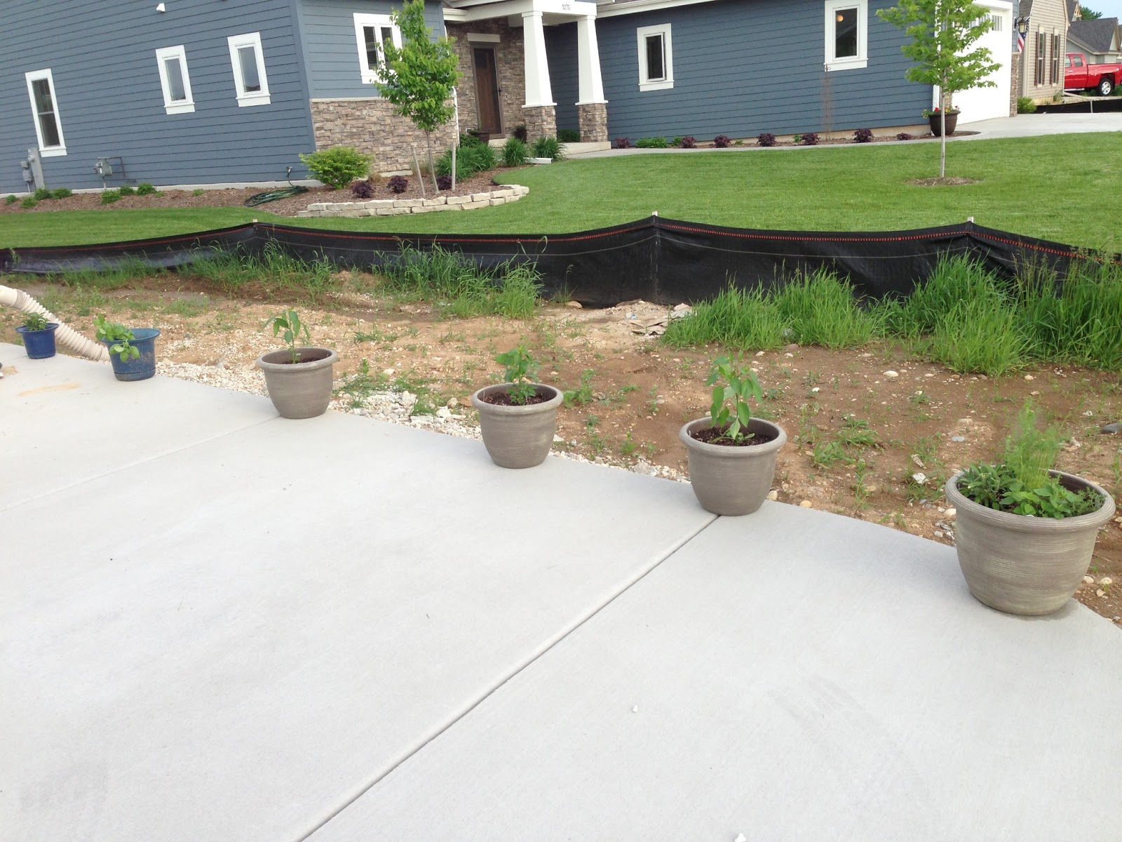 Gross Farms Driveway Container Garden