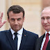 Macron recibe a Putin en el Palacio de Versalles