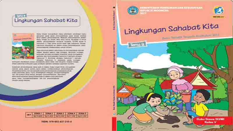 Buku Siswa Kelas 5 SD Tema 8 Lingkungan Sahabat Kita