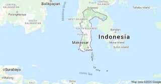 Peta Provinsi Sulawesi Selatan