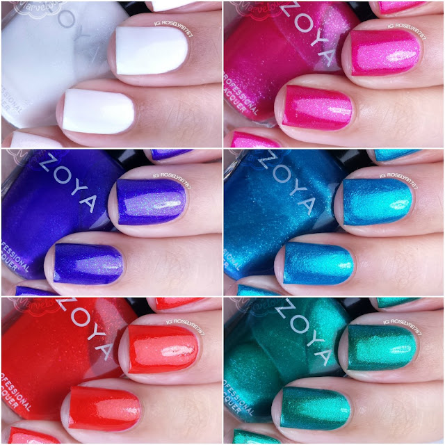 Zoya Paradise Sun Swatches & Review