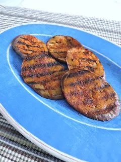 Spicy Grilled Eggplant