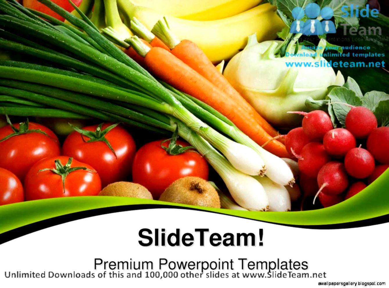 Fruits And Vegetables Background For Powerpoint Wallpapers Gallery