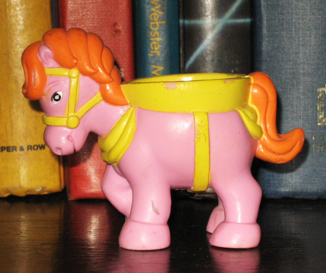 Percy's World of Toys Series 2 3598. Pink Horse Mattel