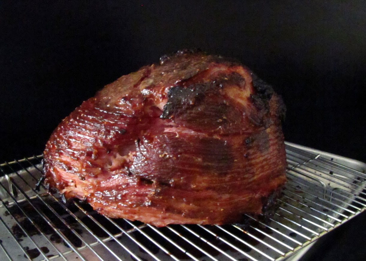 Smells Like Food in Here RaspberryMustard Glazed Ham with Warm Berry
