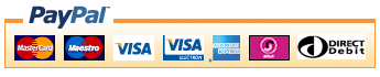 We accept Paypal payments and credit card payments via Paypal.
