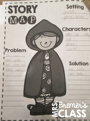 Fairy Tales unit featuring Little Red Riding Hood, Cinderella, The Three Pigs, Goldilocks and the Three Bears, The Frog Prince, and Jack and the Beanstalk. Packed with lots of fun literacy ideas and guided reading activities. Common Core aligned. Grades 1-3. #fairytales #literacy #guidedreading #1stgrade #2ndgrade #3rdgrade