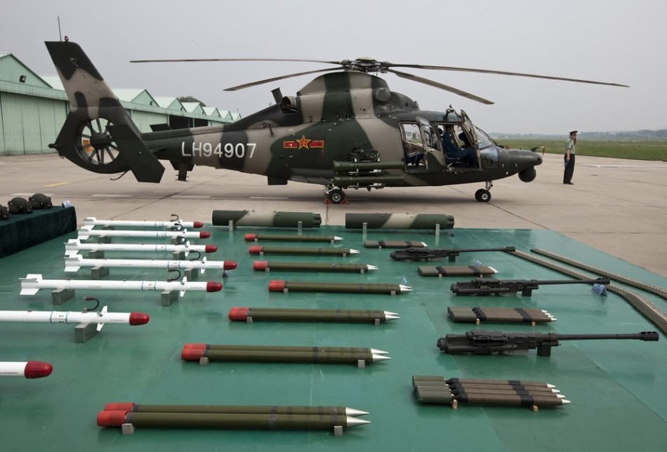 Zhi-9W+(Z-9W,+Z-9WA,+Z-9WE)+Attack+Helicopter+Z-9WA+firing+ADK10+air-to-ground+missile+(10).jpg