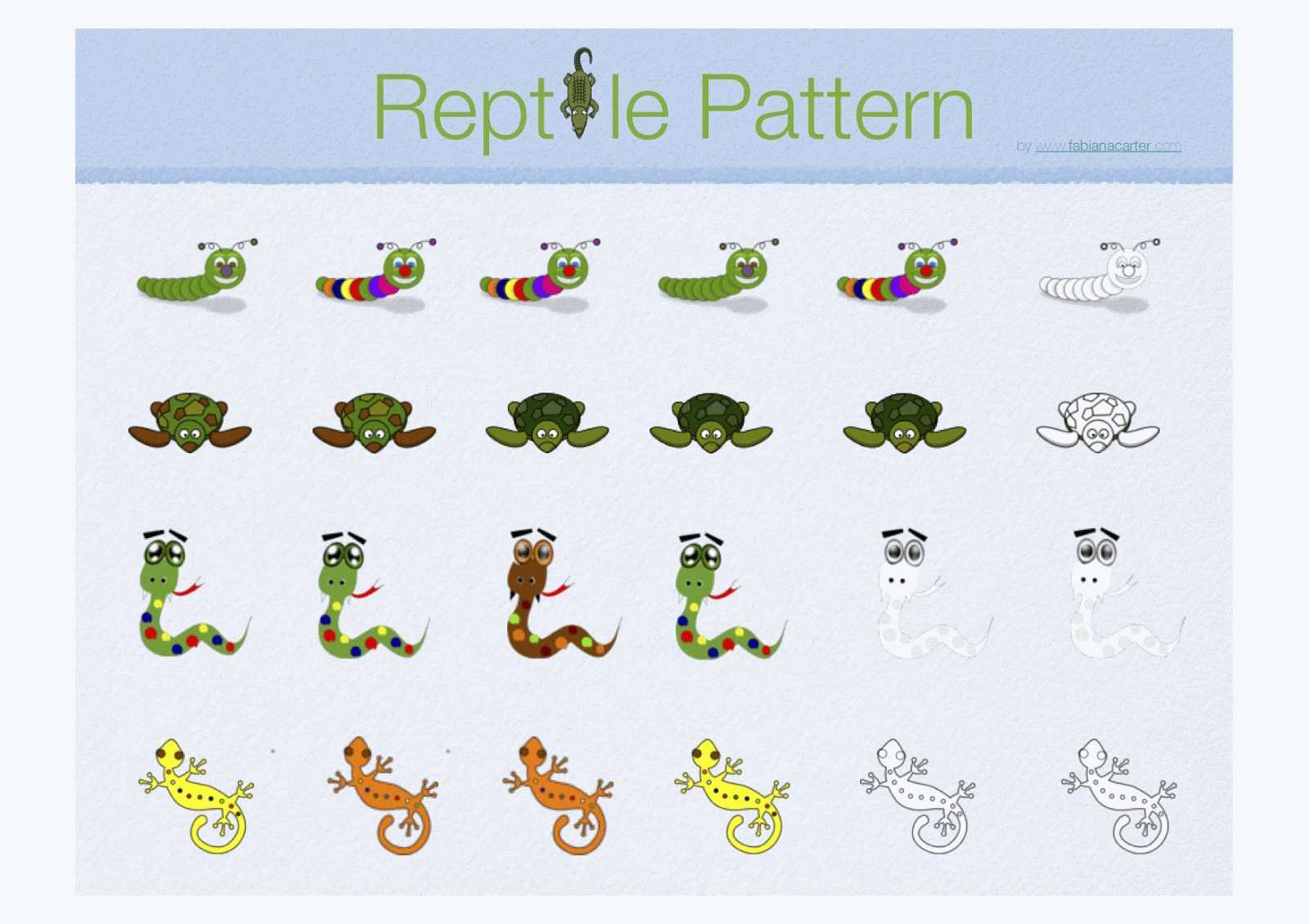 Fabiana Carter Matching Pattern