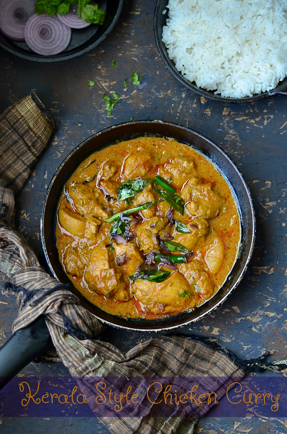 Nalini'sKitchen Kerala Style Chicken Curry/Chicken Curry with Coconut milk