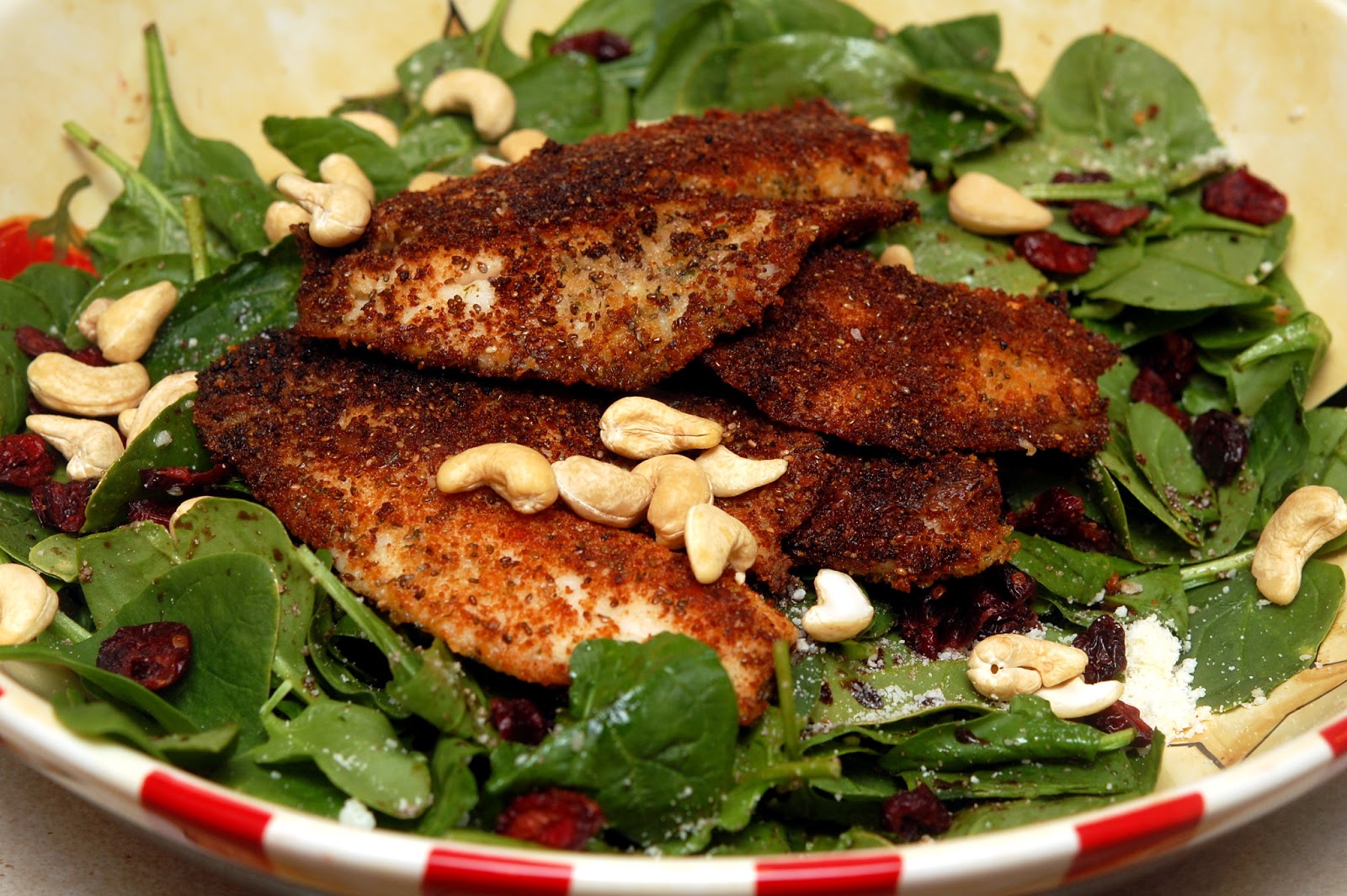 TILAPIA BREADED WITH CHIA SEEDS AND COOKED IN AVOCADO OIL Hugs and