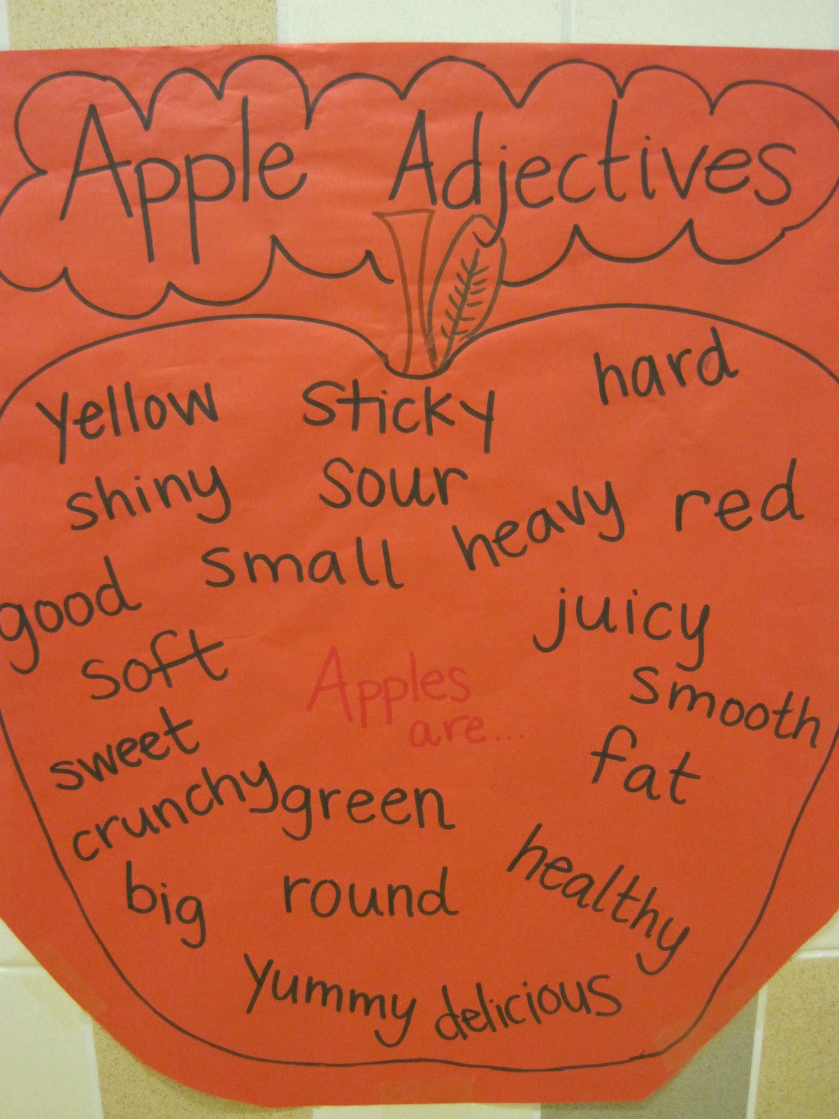 It's a Hoot in Second! Apples in the Fall, Y'all!