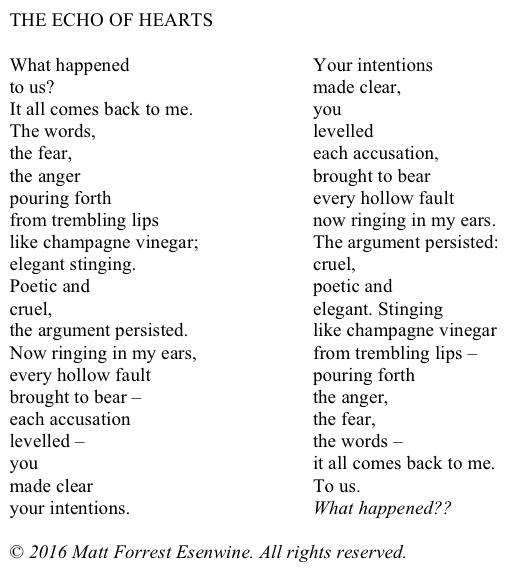 Echoes poetic essay picture